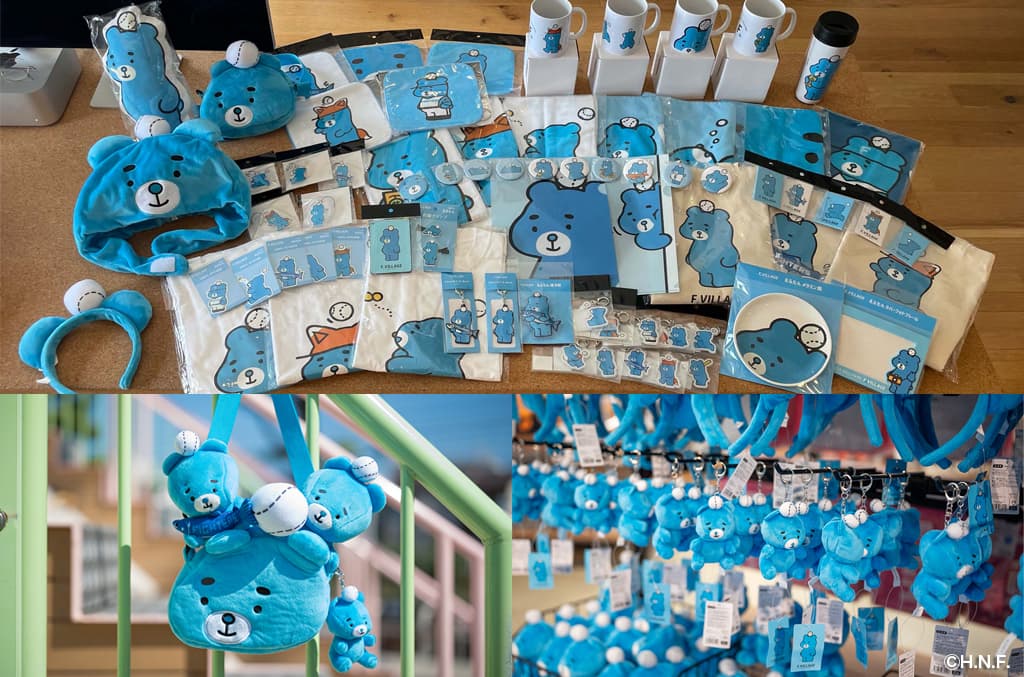 人気だったので、グッズも多数展開することになりました。