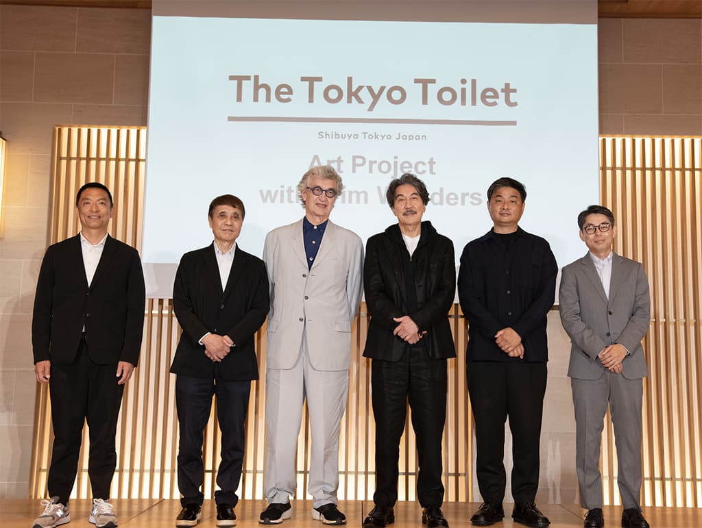 2022年5月11日に行われた「THE TOKYO TOILET」プレスイベント。