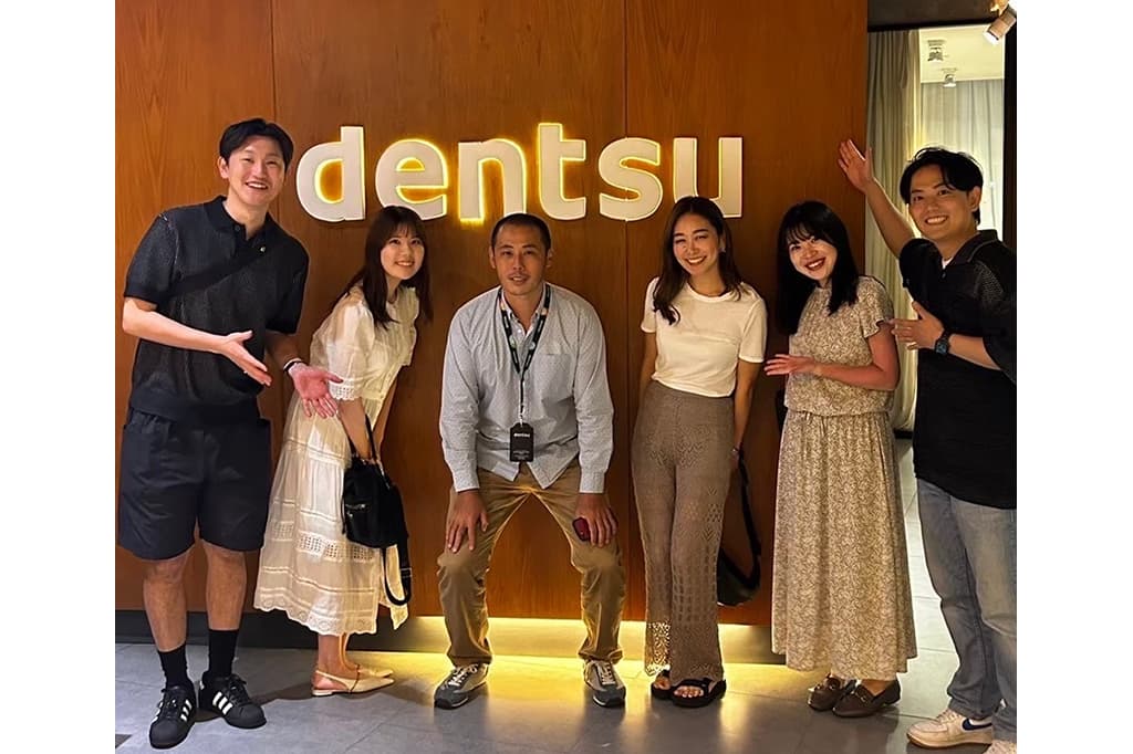 赴任中のリーダーに会いに<br />班員と電通インドネシアを訪問しました