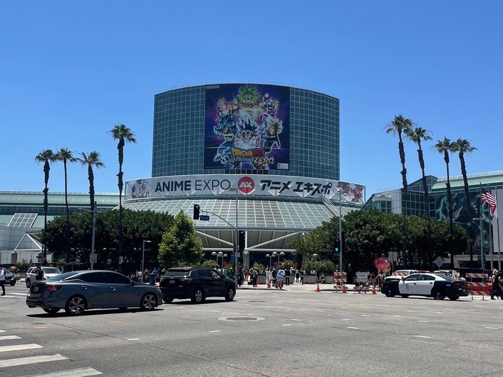 アメリカで開催されたアニメイベントに訪問
