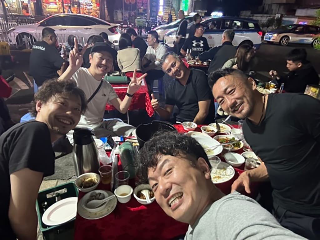 中国のゲームメーカーを訪問した出張での1コマ@深圳(しんせん)