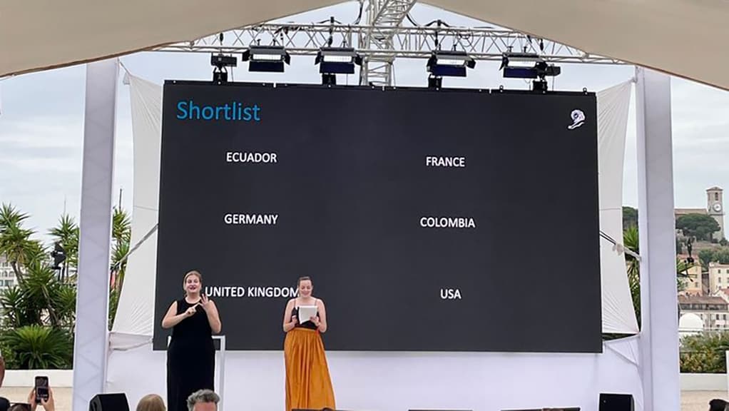 ヤングカンヌ本戦。入賞にJAPANがないと<br />わかった瞬間。一生忘れないと思います