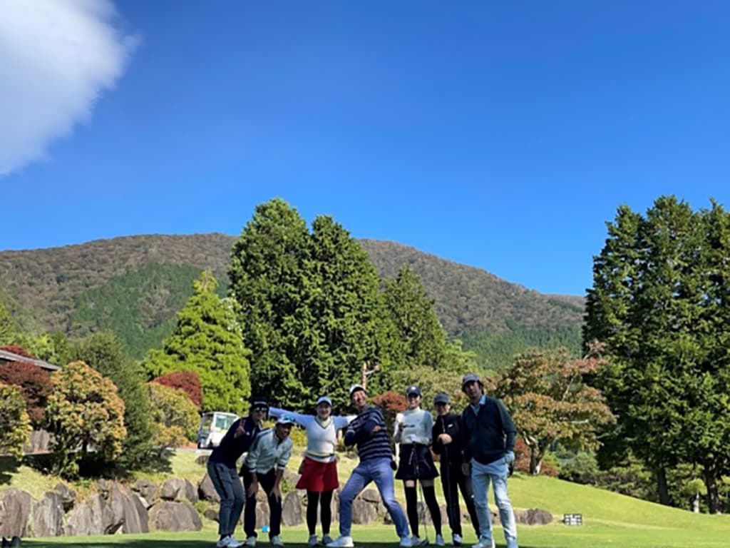 大好きな先輩方とのゴルフ